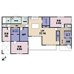 常総市本石下　平屋戸建