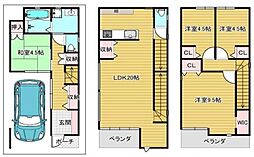 東淀川区下新庄4丁目　中古戸建