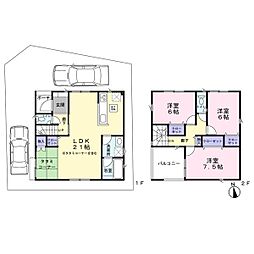 泉佐野市日根野第9　2号棟　新築戸建