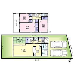 泉南市信達市場第9　2号棟　新築戸建