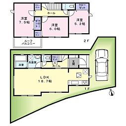 泉佐野市長滝22-1期6号棟　新築戸建