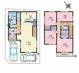 泉北郡忠岡町忠岡中1期2号棟　新築戸建