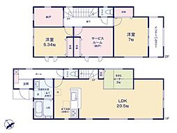 岸和田市極楽寺町3号棟　新築戸建