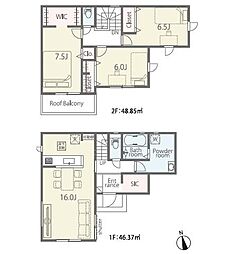 泉佐野市長滝第1期8号棟　新築戸建