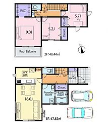 泉佐野市長滝第1期9号棟　新築戸建