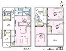 岸和田市岡山町第9　1号棟　新築戸建