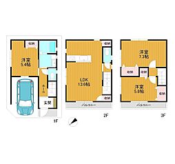和泉市富秋町1丁目の一戸建て
