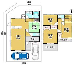 松原市小川１丁目の一戸建て