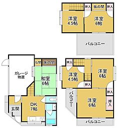 堺市堺区東雲西町２丁の一戸建て