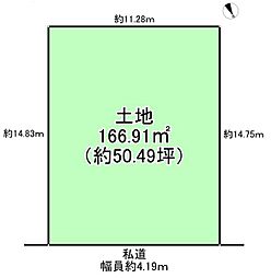 高石市羽衣４丁目の土地