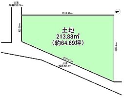 堺市西区浜寺石津町中４丁の土地