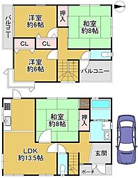 堺市西区菱木1丁の一戸建て