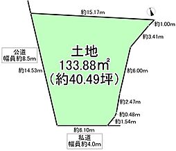 堺市北区金岡町の土地