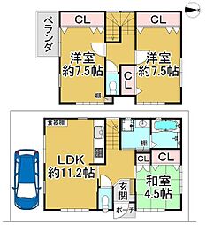 堺市西区浜寺船尾町西２丁の一戸建て