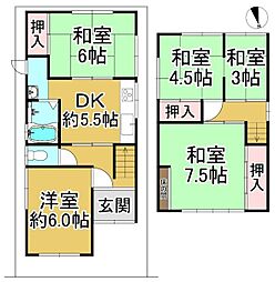 堺市西区浜寺南町3丁の一戸建て