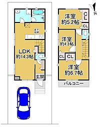 高石羽衣5丁目　1号棟