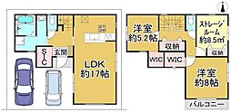 松原市東新町1丁目　1号棟