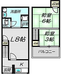 宝塚市中野町の一戸建て