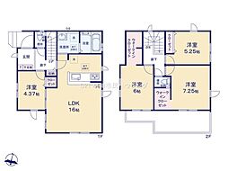草加市稲荷3丁目　新築一戸建て　11期
