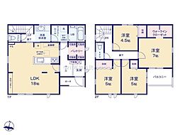 草加市手代2丁目　新築一戸建て　3期