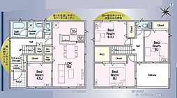 八潮市木曽根　新築一戸建て　第21