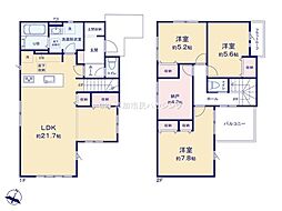 草加市苗塚町　新築一戸建て　1期