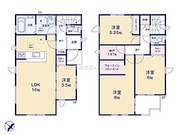 草加市稲荷5丁目　新築一戸建て　13期