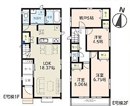 草加市瀬崎7丁目　新築一戸建て　5期E号棟
