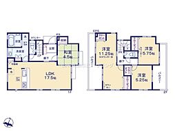 草加市新里町　新築一戸建て　4期1号棟