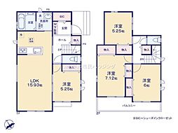 草加市清門3丁目　新築一戸建て　C号棟