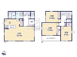 草加市苗塚町　新築一戸建て　第1期14号棟