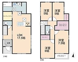 草加市両新田西町　新築一戸建て　1期3号棟