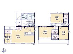 草加市花栗2丁目　新築一戸建て　3期