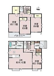 草加市谷塚仲町　新築一戸建て　F号棟