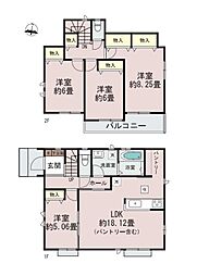 草加市谷塚仲町　新築一戸建て　D号棟