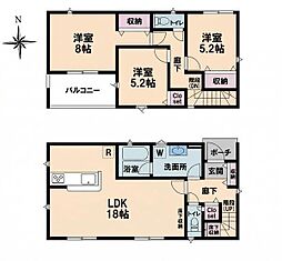 八潮市大曽根　新築一戸建て　第21　2号棟