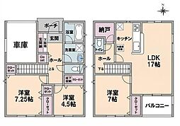 八潮市大曽根　新築一戸建て　第21　1号棟