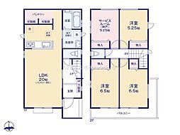 草加市西町　新築一戸建て　C号棟