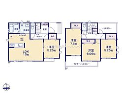 草加市西町　新築一戸建て　B号棟