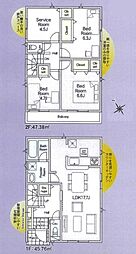 八潮市南川崎　新築一戸建て　第15　2号棟