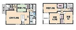 八潮市南川崎　新築一戸建て　第15　5号棟