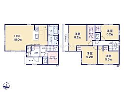 草加市稲荷6丁目　新築一戸建て　4期