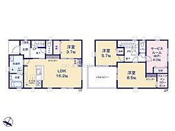 草加市青柳7丁目　新築一戸建て　19期5号棟