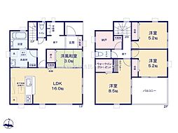 草加市青柳7丁目　新築一戸建て　19期6号棟