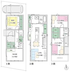 草加市花栗1丁目　新築一戸建て