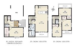 草加市谷塚町　新築一戸建て　23期