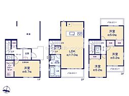 草加市谷塚町　新築一戸建て　23期