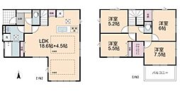 草加市谷塚町　新築一戸建て　26期1号棟