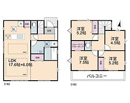 草加市谷塚町　新築一戸建て　26期2号棟