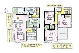 草加市稲荷4丁目　新築一戸建て